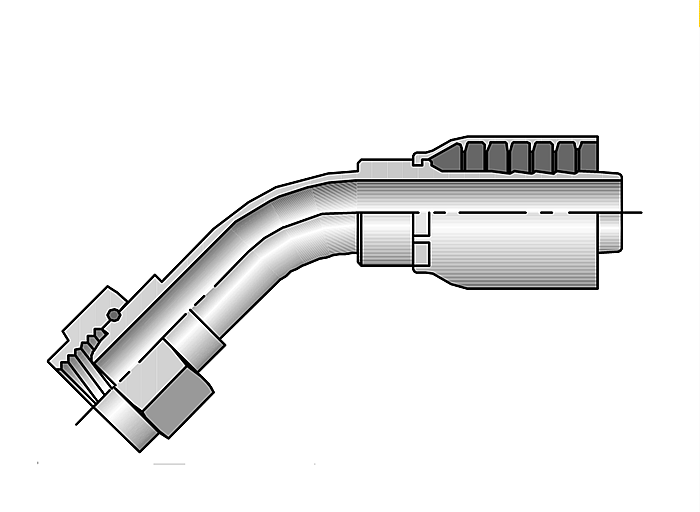 Einteilige BSP-Schlaucharmaturen   